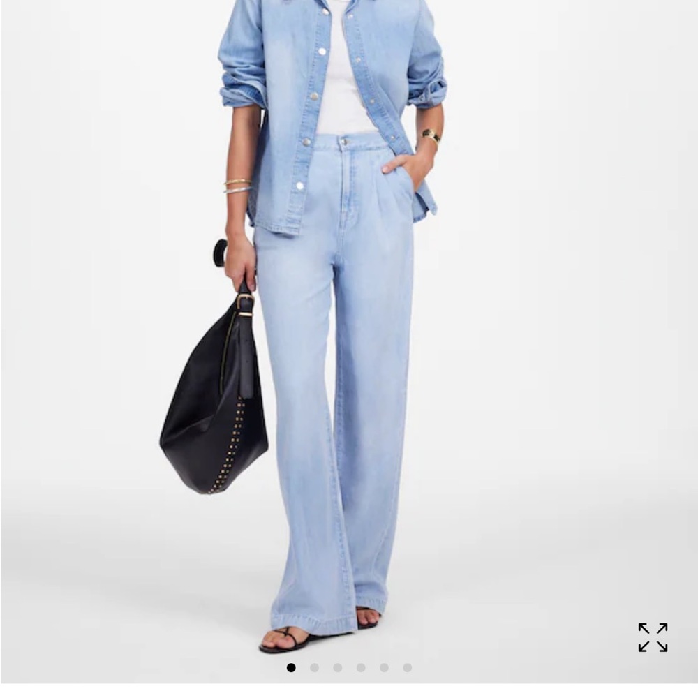 NWT Madewell Wide-Leg Jeans